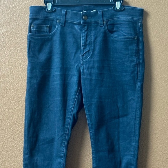 Saint Laurent Paris “D02 M/SK-LW” Black/Gray Factory Faded Skinny Jeans Size 32 - Picture 7 of 11